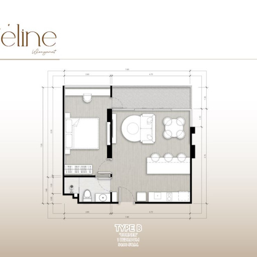 Celine, 1 Bedroom - 54 m²